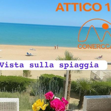 Conero Casa - Marcelli Di Numana In Via Litoranea 101 Sul Mare Vista Spiaggia Con Parcheggio Esclusivo 外观 照片