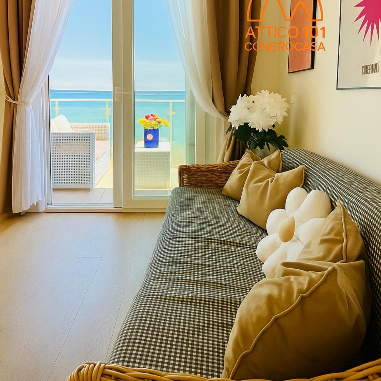 Conero Casa - Marcelli Di Numana In Via Litoranea 101 Sul Mare Vista Spiaggia Con Parcheggio Esclusivo 外观 照片